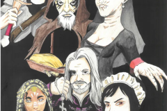 Coterie de vampiros, por Luis Edu