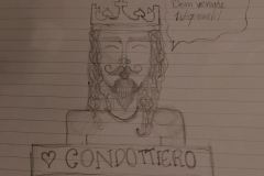 O condottiero, por @eumihano