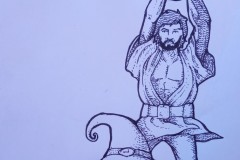 Lucas e Pulha, por Jean Carlos