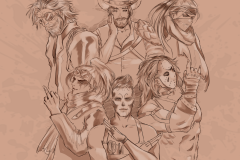 Equipe de Mad Max, por @dangerugirl